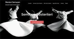 Desktop Screenshot of mevlevisemazen.com